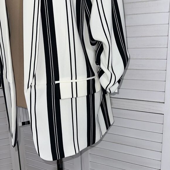 Madison Blazer Large Jacket Work Wear Stripes NWT - Picture 9 of 16